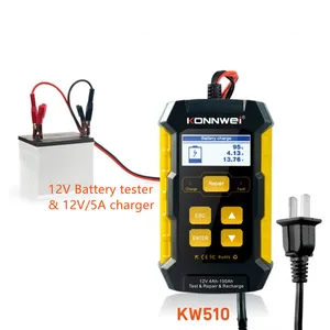 Knonwi kw512v/5a אופנוע אופנוע תיקון דופק פקק חומצה agm ג 'ל פקק סוללה