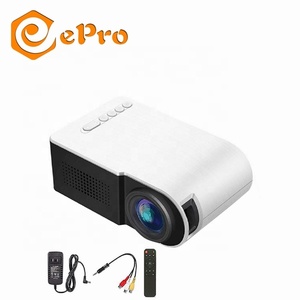 YG210 LED Chiếu 4K Video 1400 Lumens Hướng Dẫn Tập Trung LCD Máy Chiếu <span class=keywords><strong>Mini</strong></span> <span class=keywords><strong>USB</strong></span> Multi-Màn Hình Rạp Hát Tại Nhà Chiếu YG-210 YG210 - Product Image 1