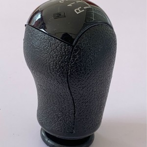 Ford Focus Gear <b>Shift</b> <b>Knob</b> Black Leather Ergonomic Design For Older Models Part Number 0121 - Product Image 1