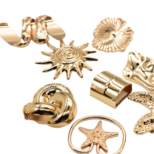 <span class=keywords><strong>2025</strong></span> Sang Trọng New Kim Loại Chân Khóa Hình Dạng Không Thường Xuyên Nút Phụ Kiện Cho Chiếc Khăn Quần Áo Trang Trí - Product Image 2