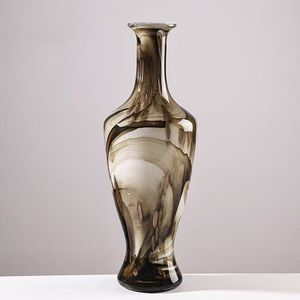 Vaso RYLAVA in Stile Nordico Creativo e Minimalista, Design con Motivo a Pittura a Inchiostro Cinese, Decorazione per Casa e Ufficio, Funzione Idroponica con Effetto Muschiato - Product Image 6