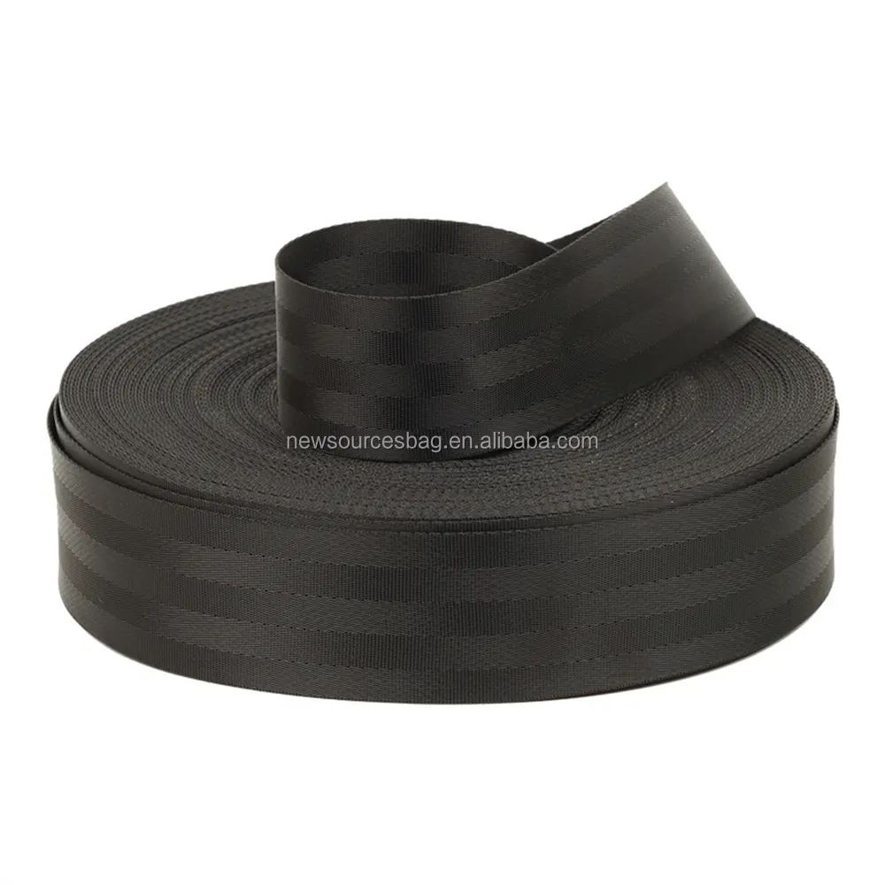 Độ bền cao 50mm Nặng Polypropylene Nylon Webbing nặng nhiệm vụ đóng đai Webbing cho ngoài trời tự làm bánh sửa chữa