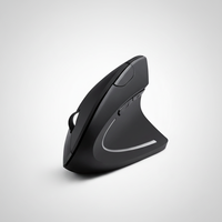 Souris optique verticale ergonomique sans fil USB mini à 6 boutons pour droitier, nouvelle conception compacte, double mode, vente chaude