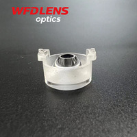 Prix d'usine, lentille PC de 12 mm de diamètre, lentille LED 3535, lentille LED 1W, lentille TIR
