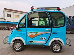 Nouvelle <span class=keywords><strong>voiture</strong></span> électrique populaire, véhicule électrique de haute qualité avec panneau solaire, mini <span class=keywords><strong>voiture</strong></span> électrique intelligente de type fermé - Product Image 3