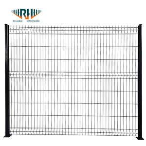 <span class=keywords><strong>Mrt</strong></span> personnalisé Home Outdoor Security Anti-Climb Eco-Friendly 3D Curved Powder Coated Clôture en treillis métallique soudé pour panneau de jardin CE - Product Image 2