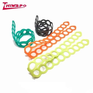 Faixa de borracha de silicone resistente, alça de borracha ajustável personalizada, tampa durável, faixa de fixação/borracha, cinta de amarração para baixo - Product Image 4