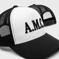 Topi Trucker Snapback 5 Panel Model Klasik Polos Berstruktur Busa Depan Grosir Promosi Logo Kustom