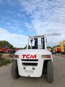 good condition used cheap for sale 10ton tcm forklift fd100z8 originally made in japan in shanghai - Product Image 5