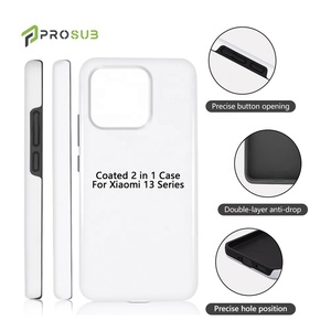 Prosub Thăng Hoa Trống 3D <span class=keywords><strong>2</strong></span> Trong 1 Khó nhằn Tráng Tùy Biến Trường Hợp Điện Thoại Cho Xiaomi 13 Pro - Product Image 3