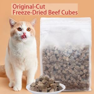 Viande séchée de bœuf lyophilisée en gros, usine, haute qualité, prix bas, nuggets de bœuf déshydratés frais avec le meilleur - Product Image 1