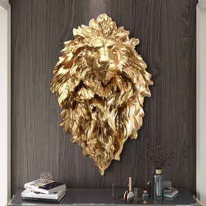Décoration intérieure moderne <span class=keywords><strong>Statue</strong></span> <span class=keywords><strong>de</strong></span> tête <span class=keywords><strong>de</strong></span> <span class=keywords><strong>lion</strong></span> murale <span class=keywords><strong>de</strong></span> luxe Intérieur Hôtel Tête <span class=keywords><strong>de</strong></span> <span class=keywords><strong>lion</strong></span> Tenture murale Art Sculpture tête <span class=keywords><strong>de</strong></span> <span class=keywords><strong>lion</strong></span> <span class=keywords><strong>en</strong></span> relief - Product Image 2