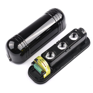 50-250M Buitenshuis Beveiliging <span class=keywords><strong>Alarm</strong></span> Veiligheid Drievoudige Stralen Sensor Foto-Elektrische Infrarood Detector Deur Voor Perimeter Beveiliging - Product Image 3