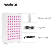 Appareil PDT pour le soin de la peau du corps à écran tactile à 7 longueurs d'onde AZURE OEM ODM, appareil infrarouge, panneau de luminothérapie LED rouge, bureau RHPro300