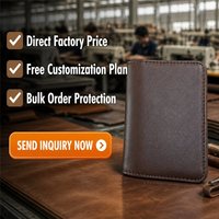 Dompet Paspor Kulit PU Tahan Air Premium, Penutup Mewah, Tempat Kartu, Organizer Dokumen, Koper Perjalanan Bisnis, Dilengkapi Kunci