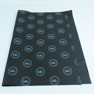 Logo de marque personnalisé imprimé en couleur emballage cadeau papier de soie anti-humidité - Product Image 1