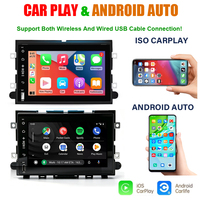 Autoradio 7 pouces, stéréo, Carplay, Android Auto, GPS, FM, RDS, WiFi, lecteur Android pour Ford F150 2004-2008, F250 F350 2006-2016