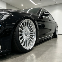 Jantes de voiture forgées multi-tailles avec trou central de 66,5 mm, finition polie durable, pour Benz GLS, livraison directe du fabricant.