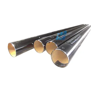 Заводская цена Q235 Q355 стальная труба Sch40 2 дюйма стандартный размер черная железная углеродистая сталь круглая труба для строительства