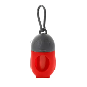 Zware Plastic Hdpe Geel Zwart Doggie Poepzak Huisdierafval Poepzakje Hond Hond Doggy Poepzakjes Met Dispenser