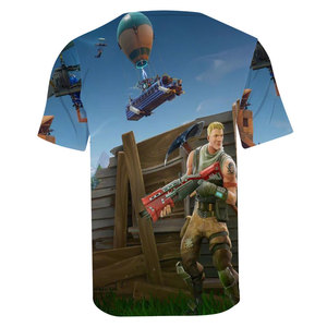 Hot Games camiseta <span class=keywords><strong>para</strong></span> hombres mujeres niños dibujos animados 3D Impresión logotipo personalizado <span class=keywords><strong>Anime</strong></span> camiseta manga corta - Product Image 4