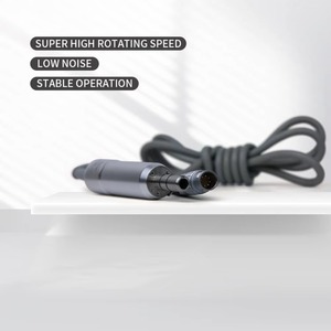 <span class=keywords><strong>Moteur</strong></span> BLDC sans balais micro haute vitesse 60W 60000-80000 tr/min 12-24V <span class=keywords><strong>pour</strong></span> perceuse dentaire micro CNC à montage sur pied avec contrôle de vitesse PWM - Product Image 4