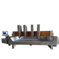 Machine de gravure CNC multi-têtes à 4 broches JK-2030-4 pour le traitement en série de plaques de pierre