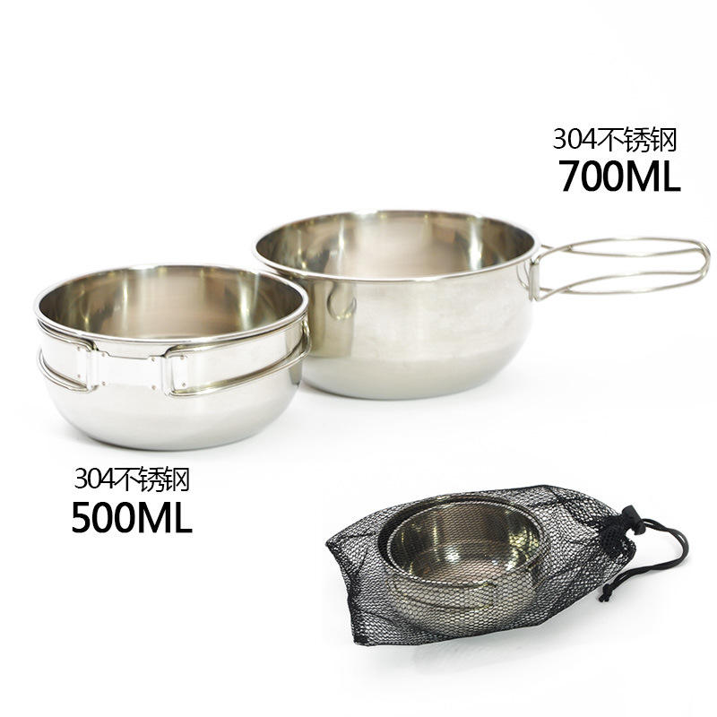 ชามเหล็กขนาดใหญ่, ชามเหล็กขนาดเล็ก, ถุงตาข่าย