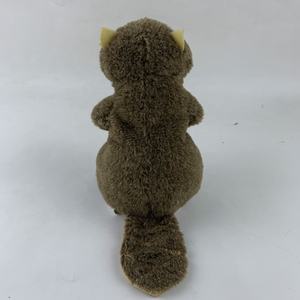 Jouet en peluche parlant personnalisé amusant <span class=keywords><strong>qui</strong></span> répète ce que vous dites, jouet en peluche en forme de <span class=keywords><strong>castor</strong></span> - Product Image 5