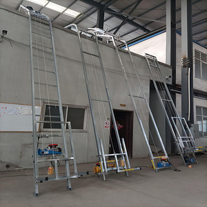 Monte-charge électrique robuste en acier profilé pour panneaux solaires, anti-chute, pour la construction et la rénovation - Product Image 6