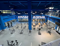Centre de remise en forme de 500 m², solution tout-en-un, ensemble complet de machines de musculation commerciales et d'équipements d'entraînement aérobie en provenance de Chine