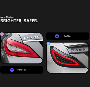 Luces Traseras LED para Mercedes-Benz CLS W218 CLS |   Lente Transparente 12-17 6000K |   Actualización de Estilo OE con 1 Año de Garantía - Product Image 2
