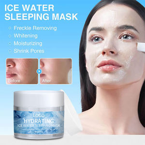 Produits pour la peau éclatante en marque privée, crème éclaircissante, masque facial de nuit à l'eau glacée - Product Image 2