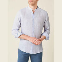 2023 chemises en lin décontractées pour hommes chemises musulmanes, pour hommes nouveauté chemises en coton grande taille pour hommes/