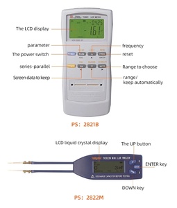 Multimètre LCD portable TH2821B, testeur de capacité et d'inductance, instrument de mesure électronique de puissance - Product Image 6