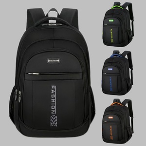 Large Capacity Oxford Cloth Backpack for Men Waterproof Business Computer Travel Bag Polyester for Junior High School Students - Product Image 2