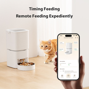 Mangeoire automatique intelligente pour chiens et chats, grande capacité de 6 litres, plastique solide écologique et étanche, alimentée par batterie IPX5 - Product Image 3