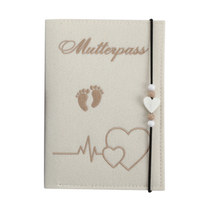 Cubierta de fieltro mutterpass con muchos compartimentos para imágenes de ultrasonido y mucho más - Product Image 1