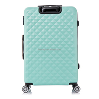 Vente en gros valise unisexe 20 24 28 pouces sac à roulettes en ABS ensemble de bagages de voyage 3 pièces