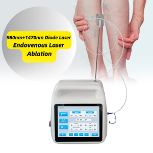 Láser de Diodo Médico de 1470nm y 980nm para EVLT, PLDD, Cirugía Vascular de Venas Varicosas, Seguro para el Cuerpo, Personalizable, 50W, Endovascular - Product Image 4