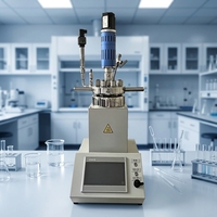 Reactor Magnético Miniatura de Alta Temperatura y Alta Presión, Hervidor de Síntesis de Laboratorio, Reactor Eléctrico