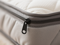 Fermeture éclair invisible en nylon non tissé, imprimée, multicolore, biologique, imperméable, à extrémités fermées, pour textiles de maison, oreillers, matelas, canapés
