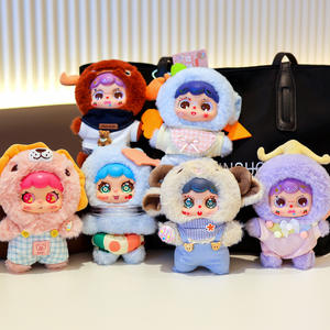 可爱超柔软毛绒玩具公主熊娃娃吊坠卡通包挂饰钥匙扣 USB 充电减压UV涂漆 - Product Image 2