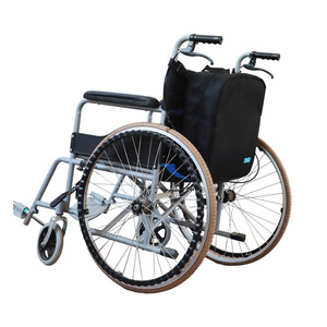 Yuqilin Wheelchair Hanging <b>Bag</b> <b>Large</b> Space <b>Storage</b> <b>Bag</b> For Elderly And Disabled Users Black One Size - Product Image 2