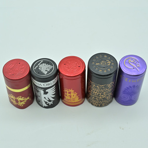 Miễn Phí Mẫu Tùy Chỉnh <span class=keywords><strong>Emboss</strong></span> Top In Polylaminate Nhôm Nhựa Whisky Vodka Top Con Dấu Thu Nhỏ Viên Nang - Product Image 5