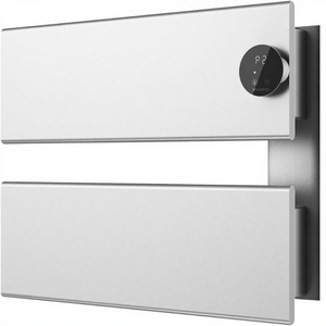 Sèche-serviettes électrique intelligent en aluminium à écran tactile, température constante, plaque large, mural, chauffage moderne pour salle de bain - Product Image 4