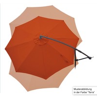 Parasol en soie imprimé à l'écran, style contemporain, pour l'extérieur, motif banane