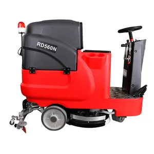 RD560N Ride-on Driving Floor Scrubber Dryer Scrubber Machine Floor Cleaning Machine Large Clean Efficiency