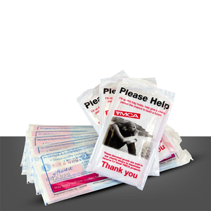 HDPE Clothes <b>Packaging</b> <b>Printing</b> Donation Clothes Collection Charity Bag for Sale - Product Image 3