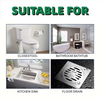 Tablettes nettoyantes effervescentes puissantes pour toilettes et salles de bain, élimination des taches, calcaire, odeurs et désodorisation en profondeur